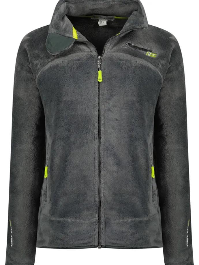 Fleecejacke "Uternel" in Anthrazit