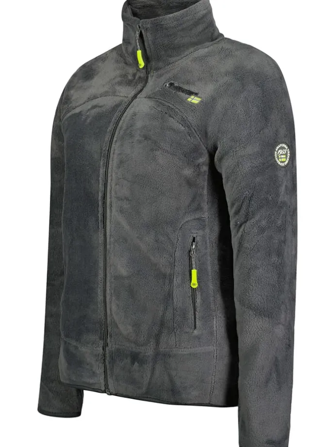Fleecejacke "Uternel" in Anthrazit