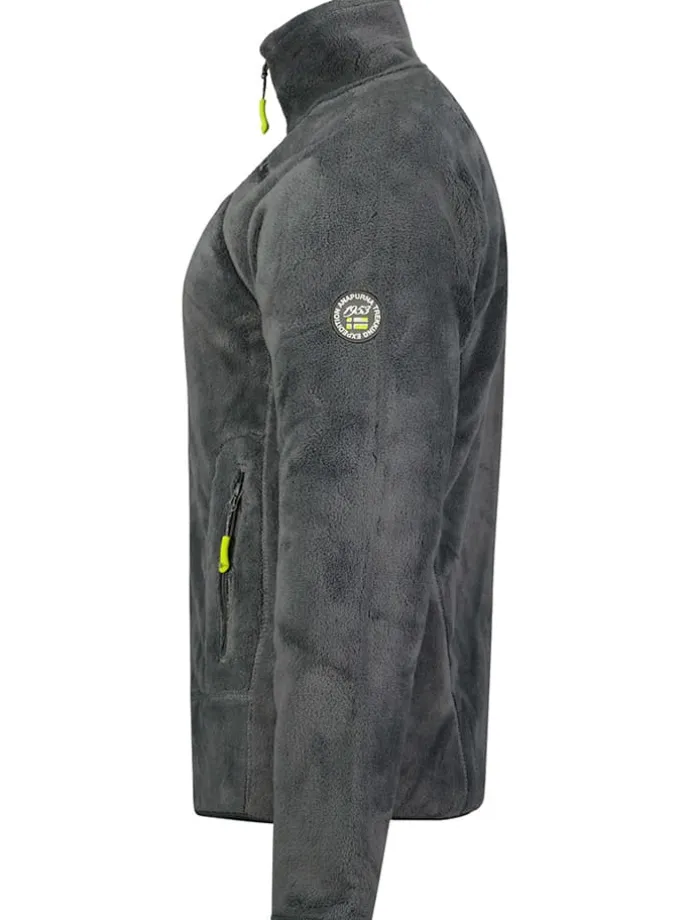 Fleecejacke "Uternel" in Anthrazit