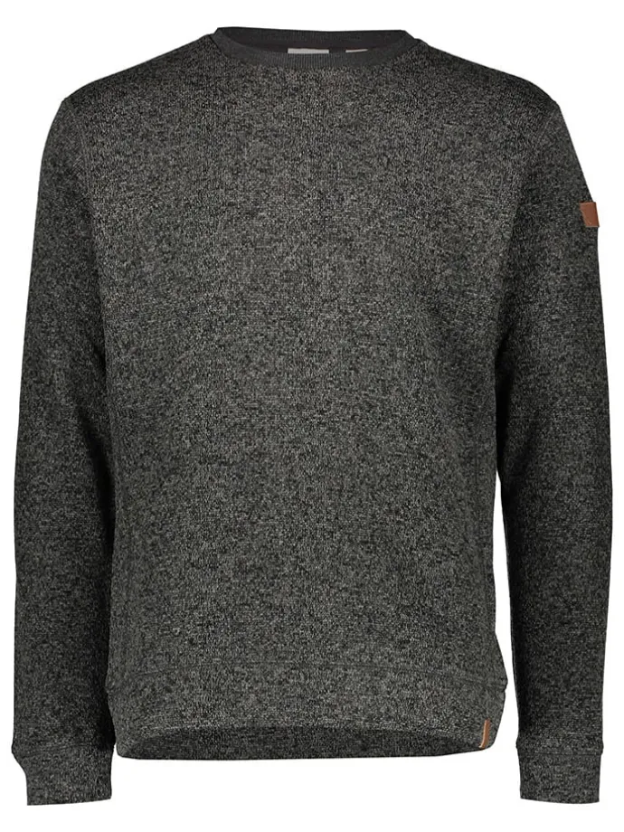 Fleecelongsleeve "Keller" in Khaki