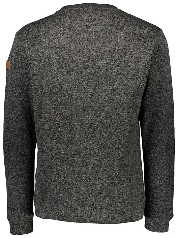 Fleecelongsleeve "Keller" in Khaki