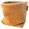 Fleece-Loop-Schal "Camel" in Orange - (L)50 x (B)24 cm