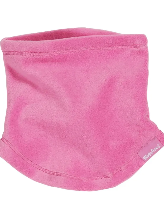 Fleece-Loopschal in Rosa - (L)23 x (B)23 cm