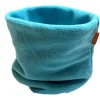 Fleece-Loop-Schal "Ocean" in Hellblau - (L)50 x (B)24 cm
