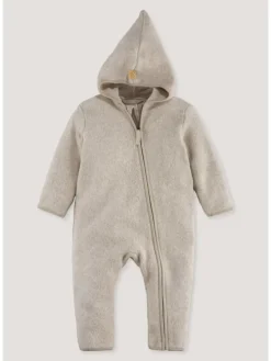 Fleece-Overall in düne
