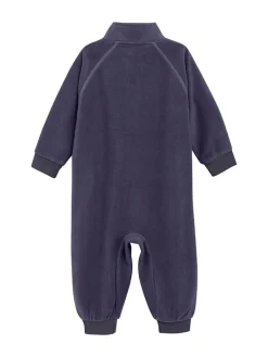 Fleeceoverall in Lila