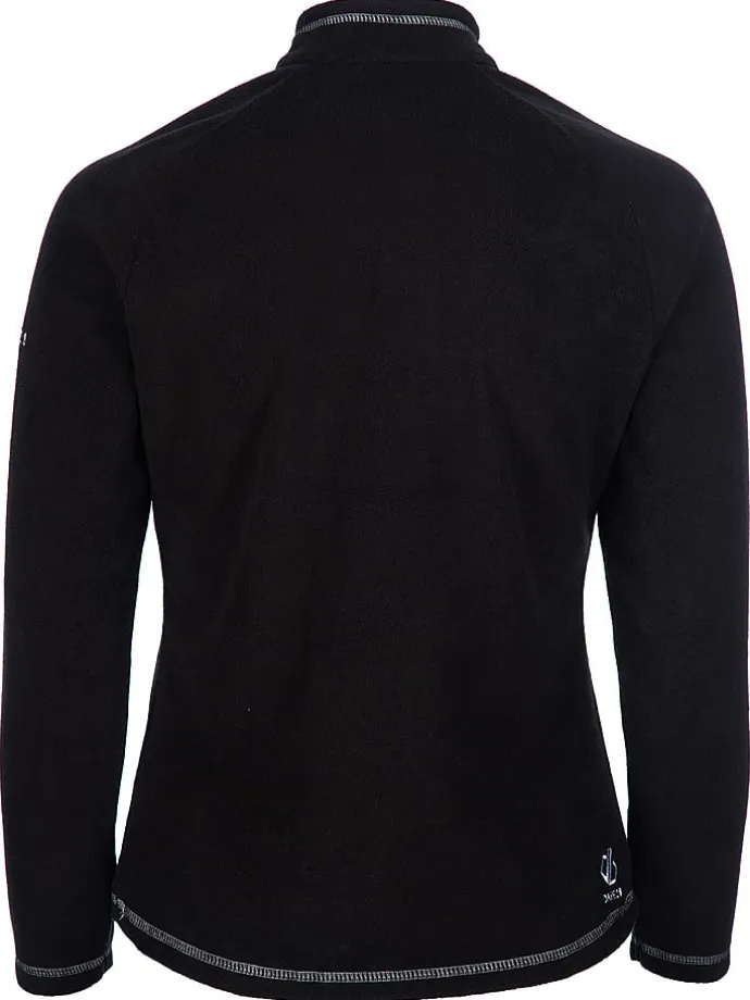 Fleecepullover "Freeform II" in Schwarz