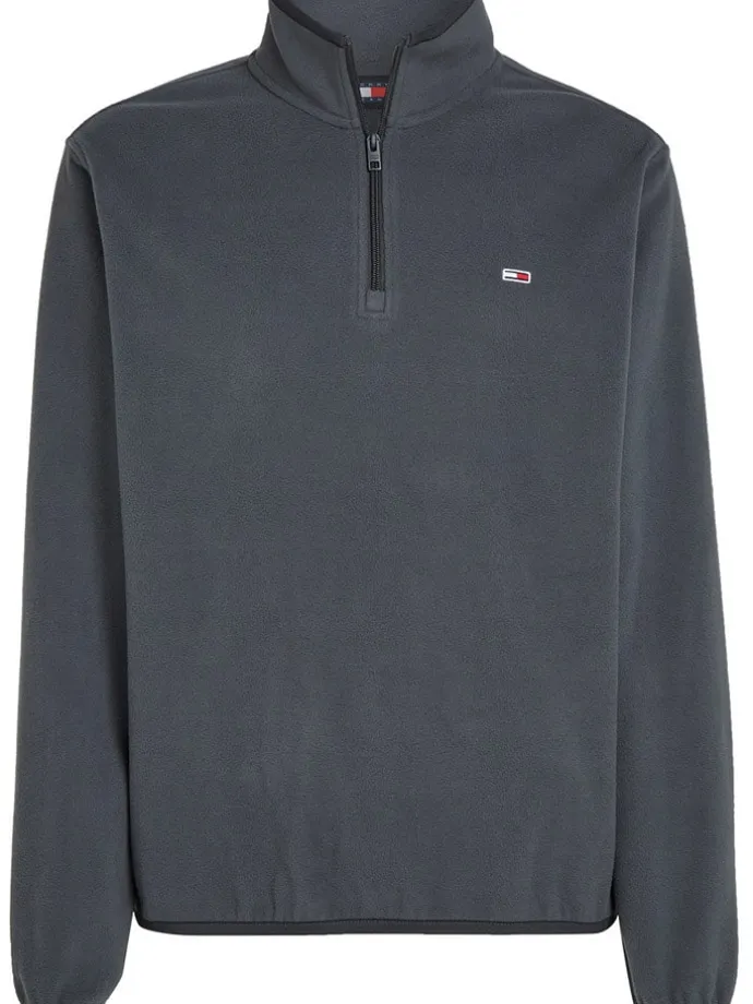 Fleecepullover in Anthrazit