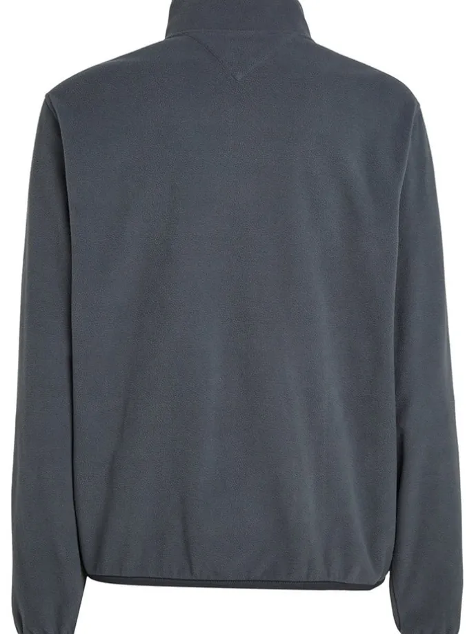 Fleecepullover in Anthrazit