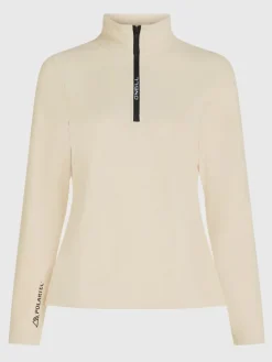 Fleecepullover in Beige