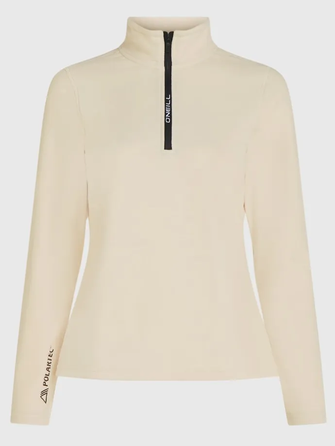 Fleecepullover in Beige
