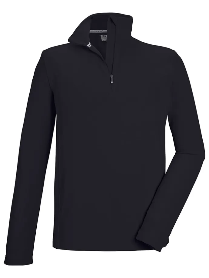 Fleecepullover in Dunkelblau