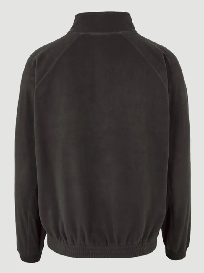 Fleecepullover in Grau