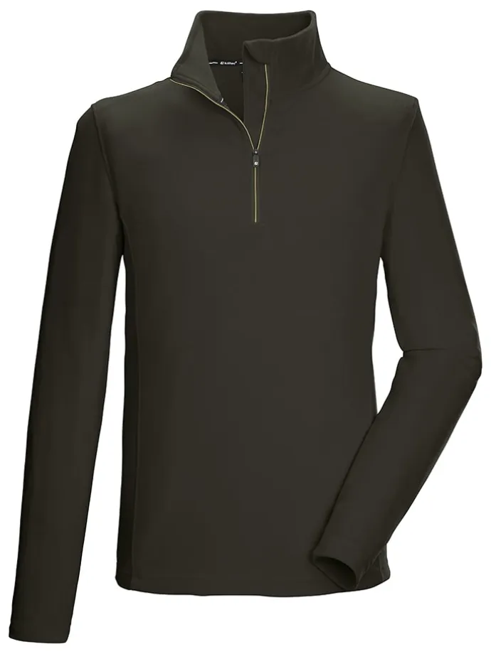 Fleecepullover in Khaki
