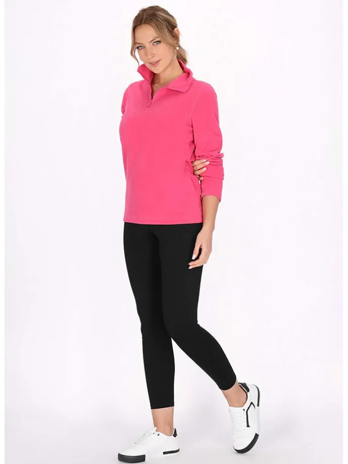 Fleecepullover in Pink