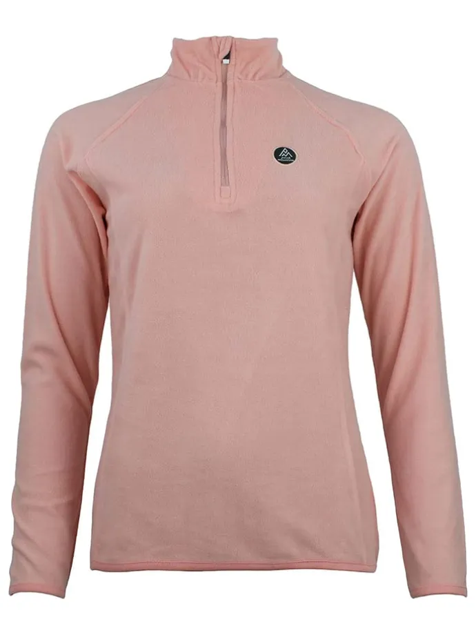 Fleecepullover in Rosa