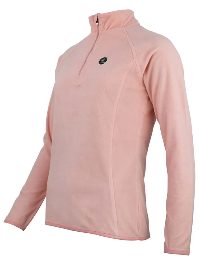 Fleecepullover in Rosa