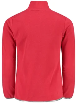 Fleecepullover in Rot