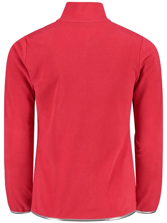 Fleecepullover in Rot