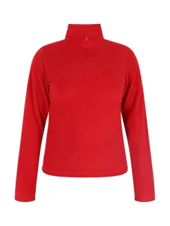 Fleecepullover in Rot