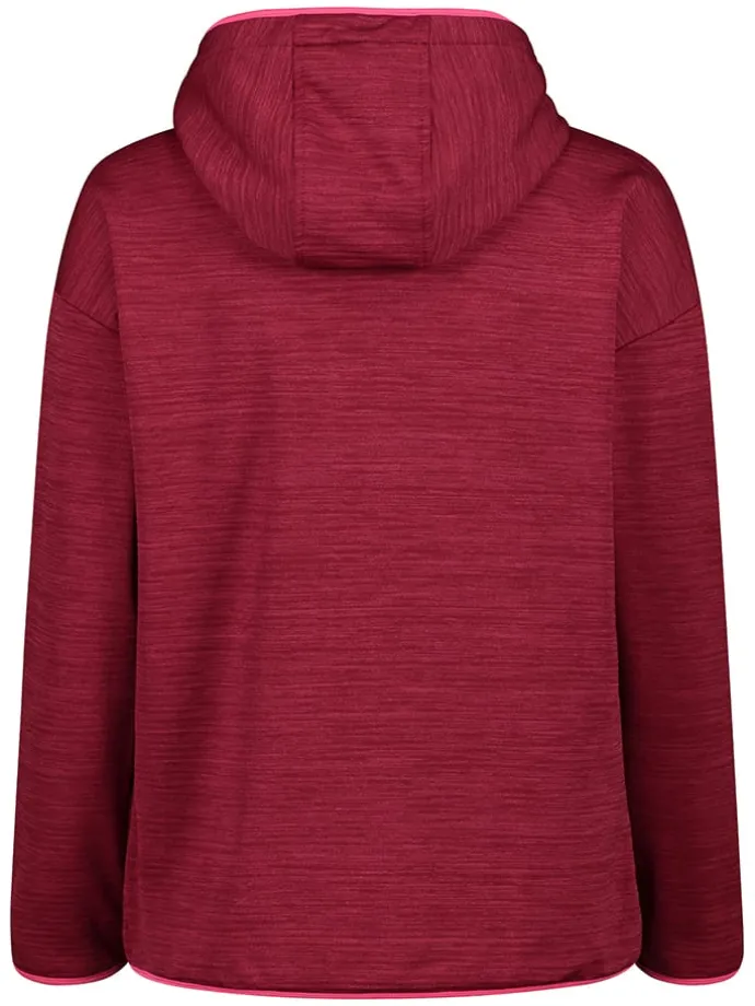 Fleecepullover in Rot