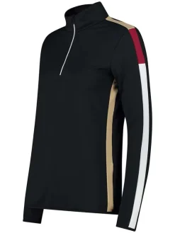 Fleecepullover in Schwarz