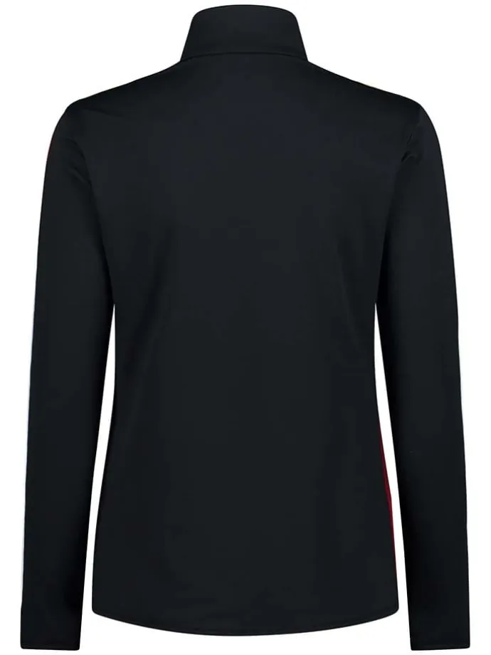 Fleecepullover in Schwarz