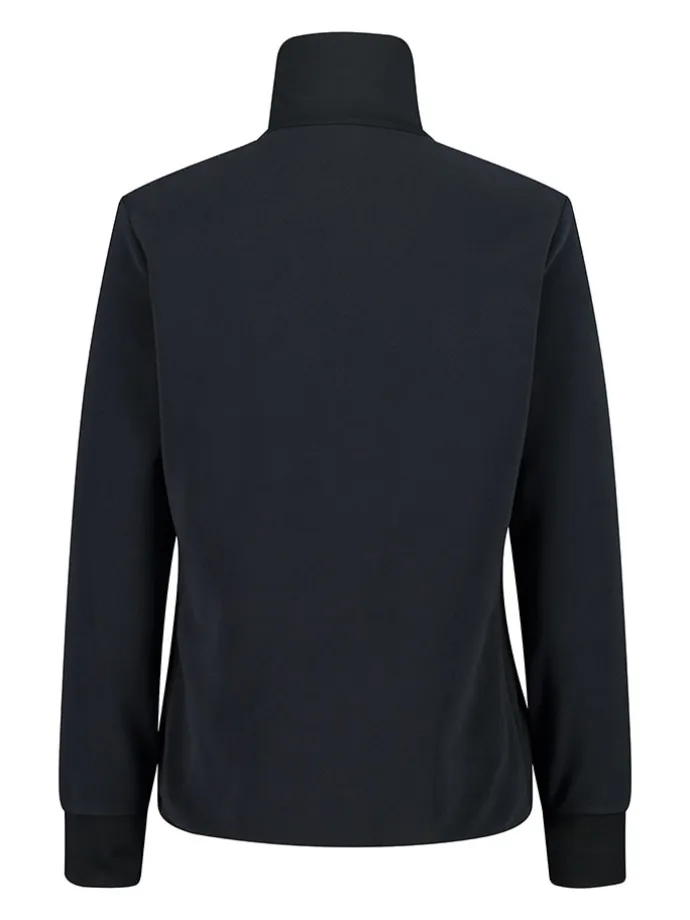 Fleecepullover in Schwarz