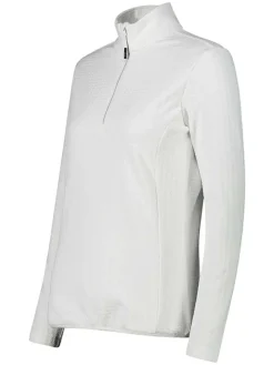 Fleecepullover in Weiß