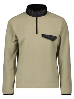 Fleecepullover "Latemar" in Beige