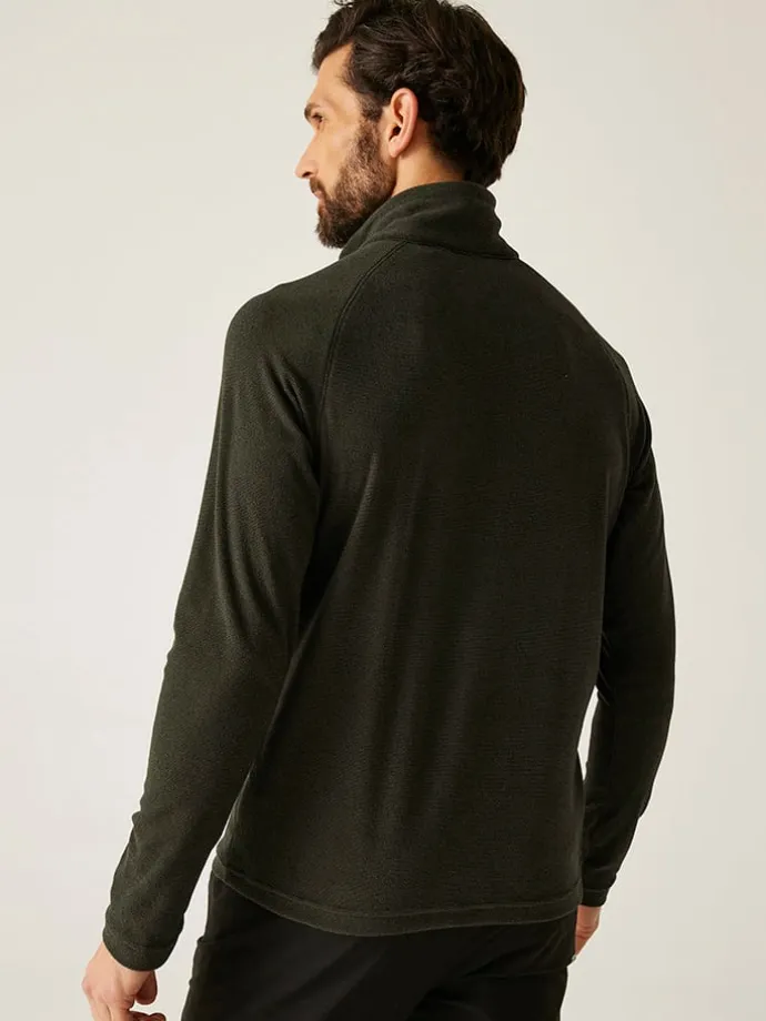 Fleecepullover "Montes" in Khaki
