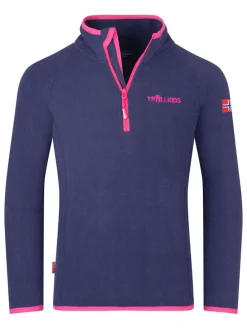 Fleecepullover "Nordland"  in Lila