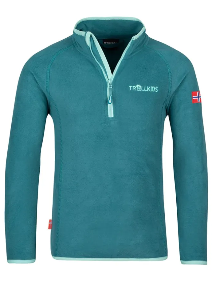 Fleecepullover "Nordland" in Blau