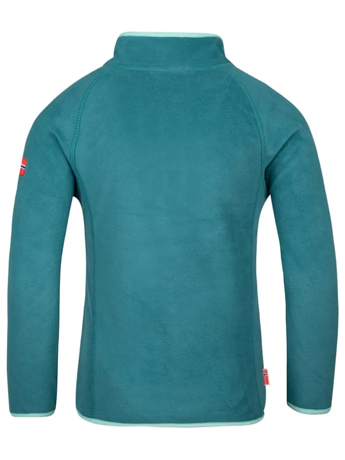 Fleecepullover "Nordland" in Blau