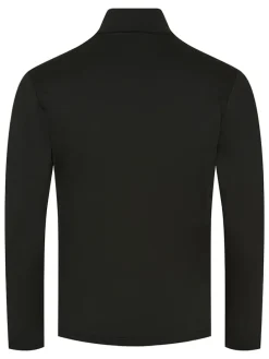 Fleecepullover "Stuben" in Schwarz