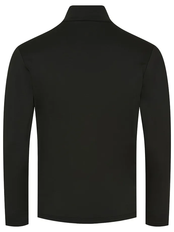 Fleecepullover "Stuben" in Schwarz