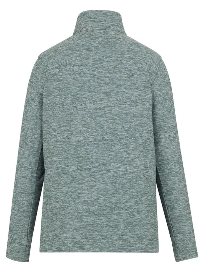 Fleecepullover "Sweethart Marl" in Grün