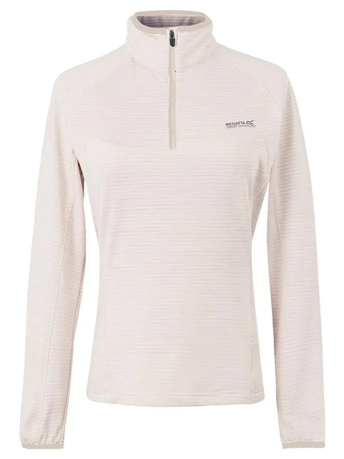 Fleecepullover "Yonder II" in Creme