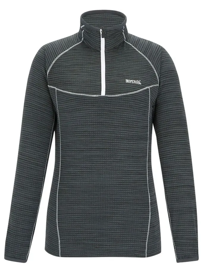 Fleecepullover "Yonder II" in Anthrazit