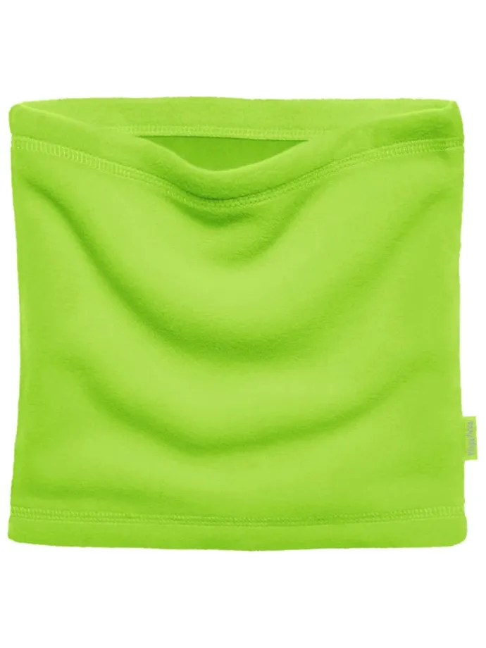 Fleece-Schlauchschal in Grün