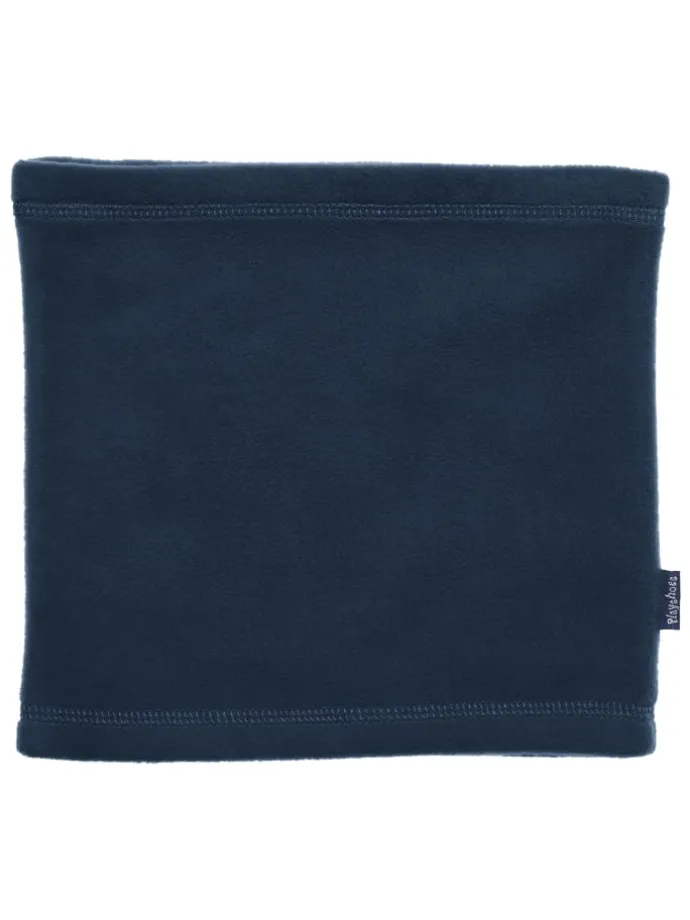 Fleece-Schlauchschal in Marine