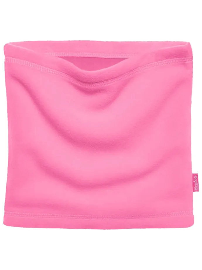 Fleece-Schlauchschal in Pink