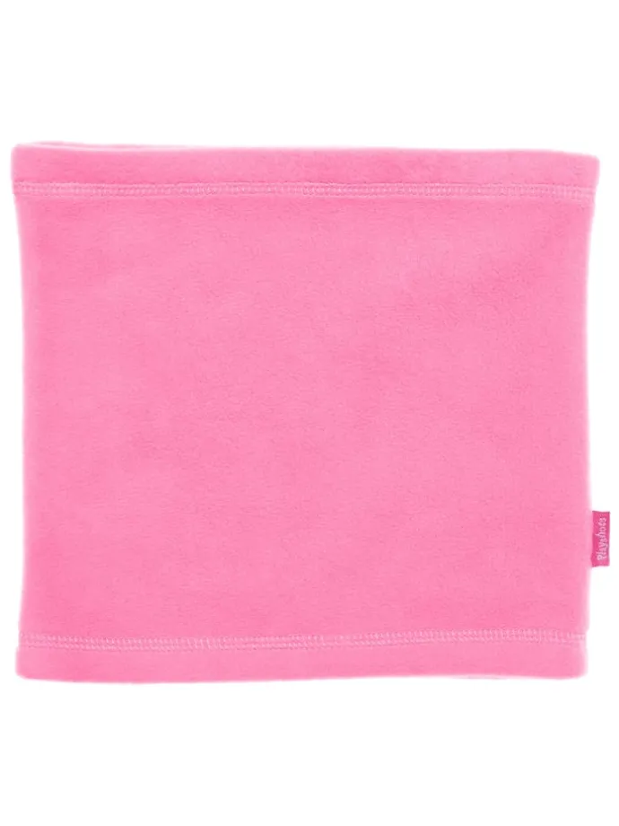 Fleece-Schlauchschal in Pink
