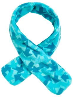 Fleece-Steckschal in Blau