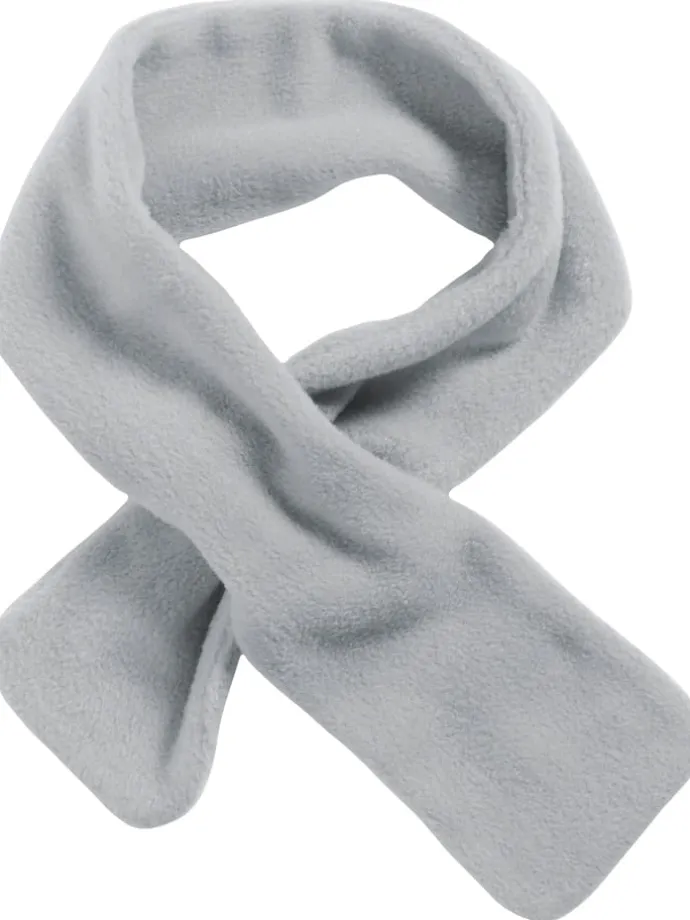 Fleece-Steckschal in Grau