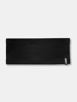 Fleece-Stirnband "Trone" in Schwarz