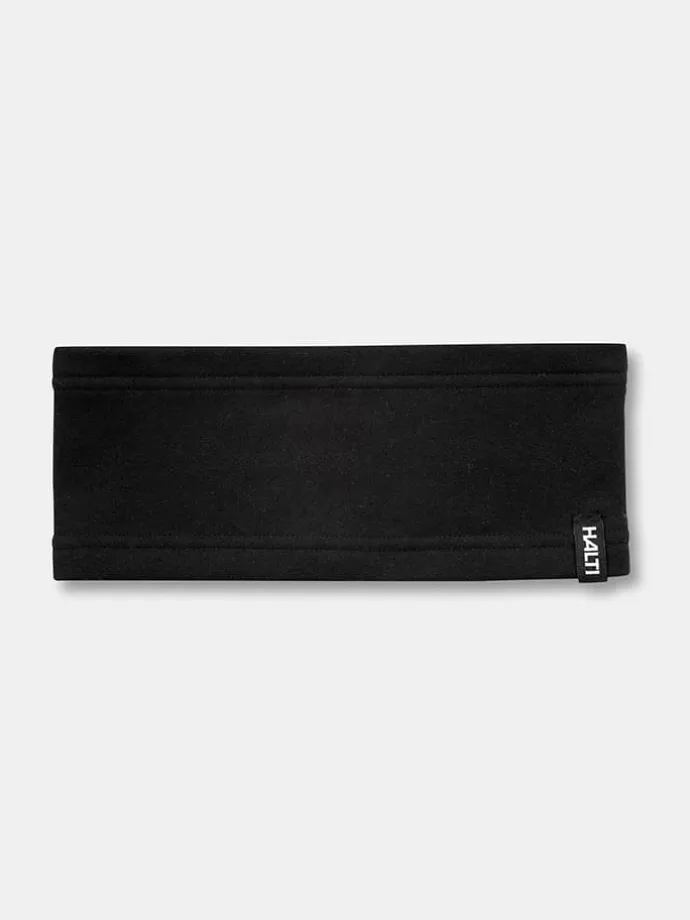 Fleece-Stirnband "Trone" in Schwarz