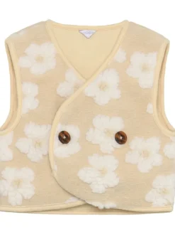 Fleeceweste in Beige