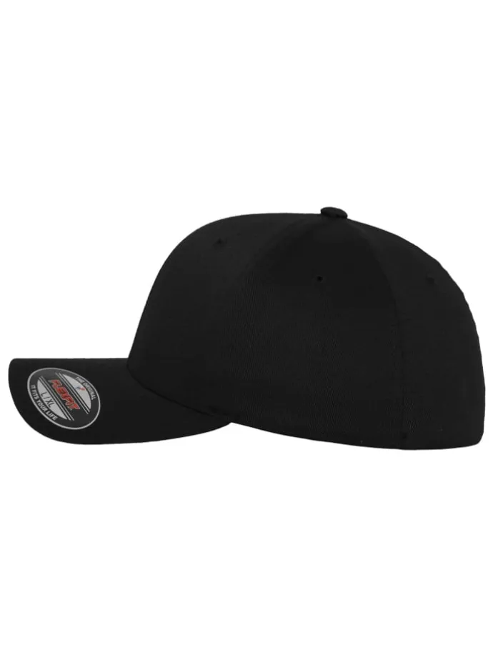 Flexfit Unisex Flexfit Combed in black