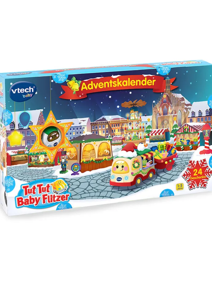 Flitzer-Adventskalender "Tut Tut Baby" - ab 12 Monaten